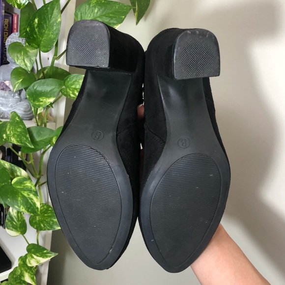 Black Rose Ankle Boots - Picture 5 of 6